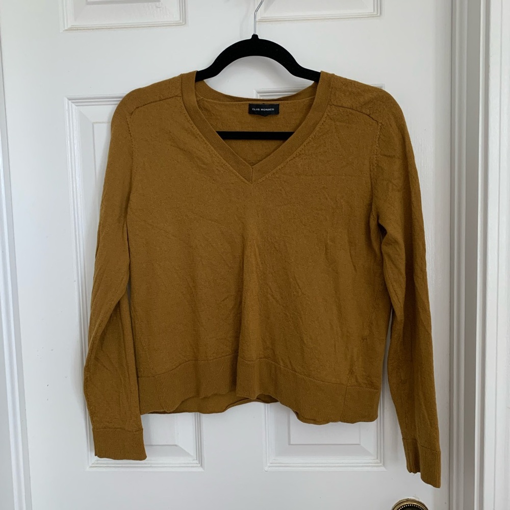 Club Monaco merino wool sweater size medium